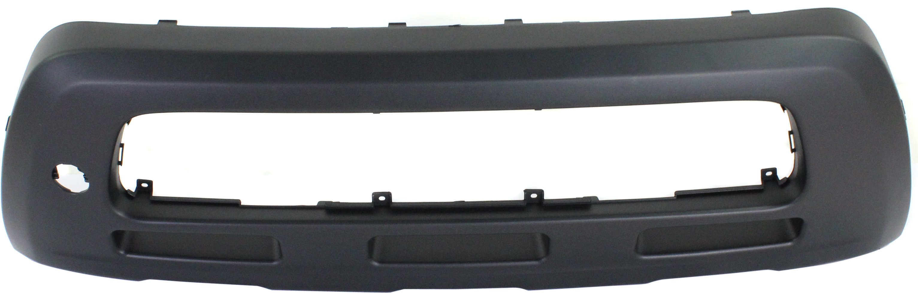 Front Bumper Cover for Kia Soul 2010-2011, Center Position, Textured Finish, 2-Piece Type A, Replacement