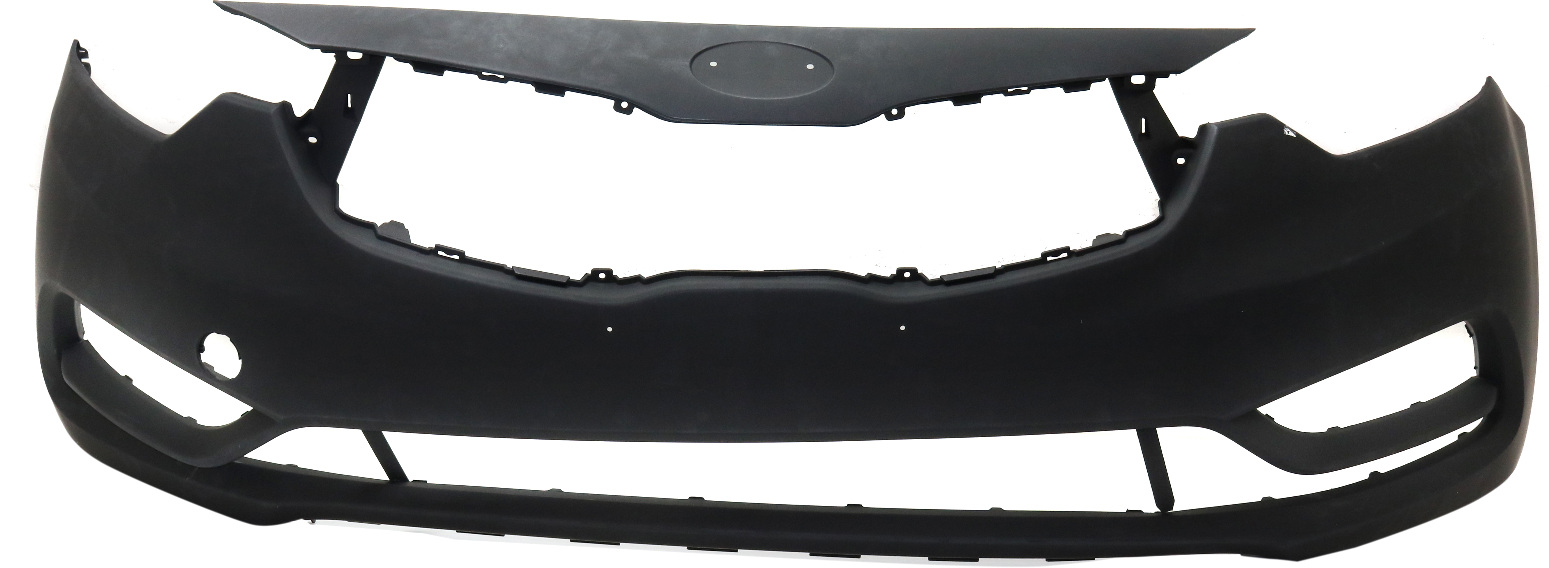 Front Bumper Cover for Kia Forte/Forte5 2014-2016, Primed (Ready to Paint), Suitable for Forte5, EX/LX Models, Replacement (CAPA Certified)