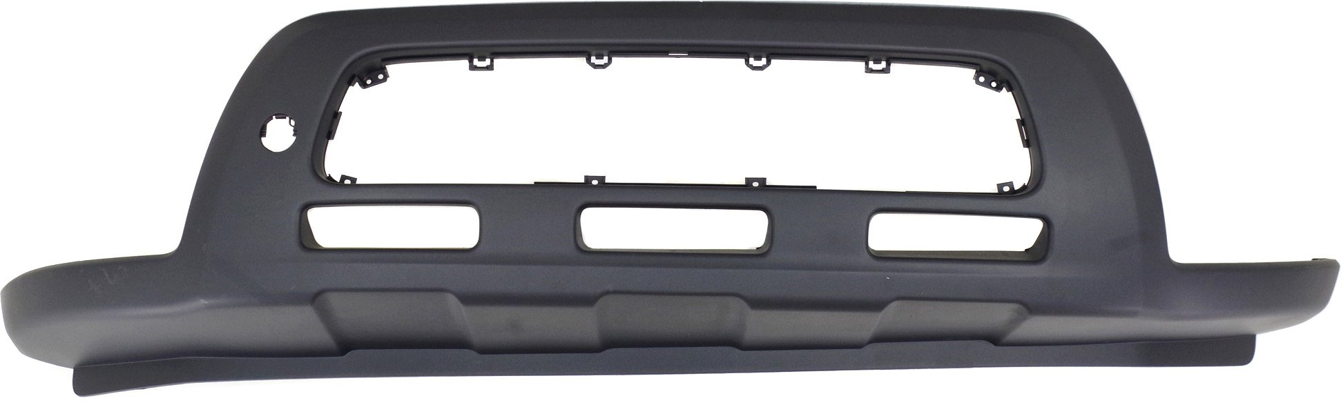 Front Bumper Molding for Kia Soul 2010-2011, Center, Textured, Type B, Replacement