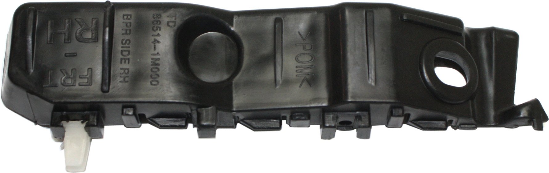 Front Bumper Bracket for Kia Forte 2010-2013, Right (Passenger) Side Bracket, Suitable for Sedan/Hatchback, Replacement