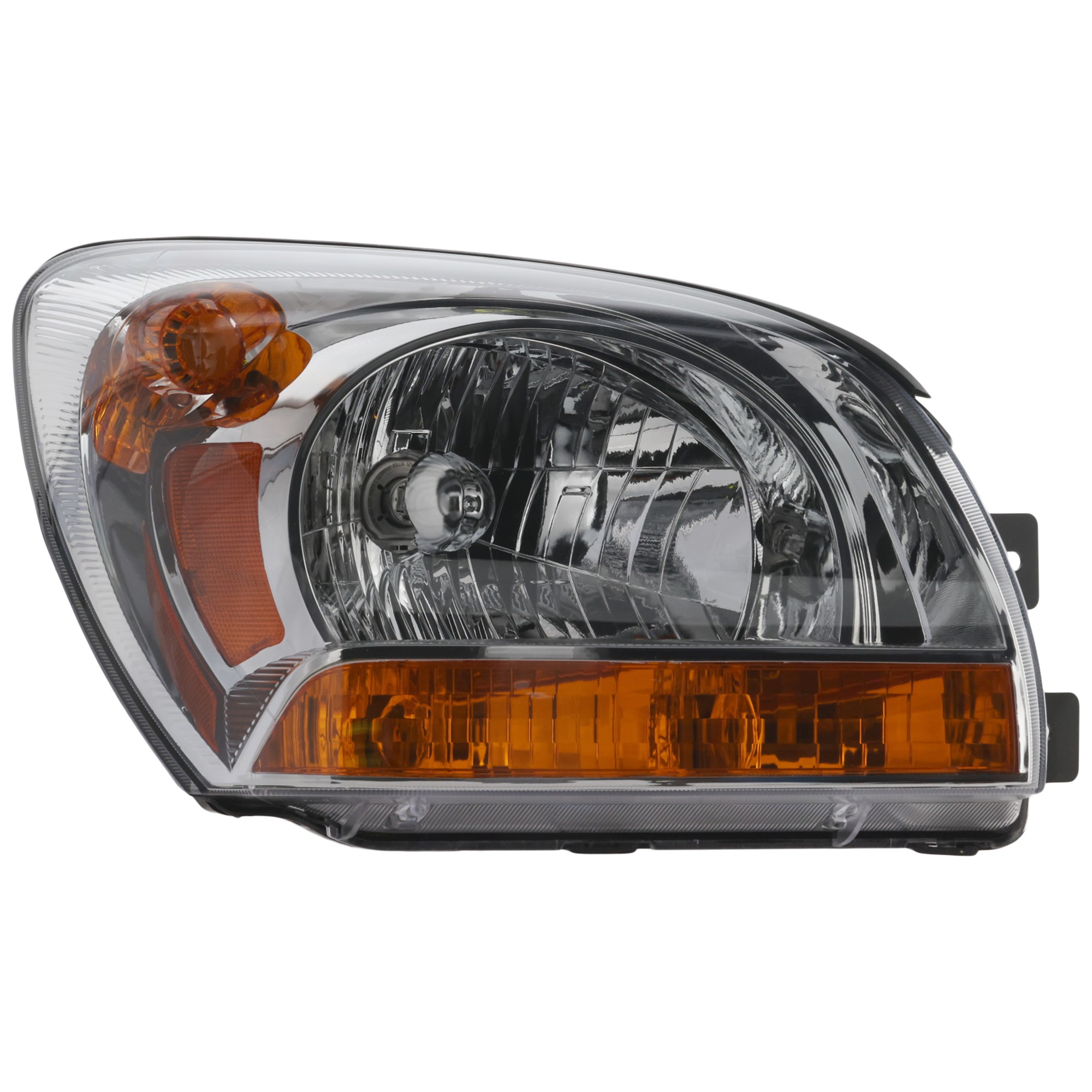 Headlight Assembly for Kia Sportage 2005-2008, Right (Passenger), Halogen, Type 1, Replacement