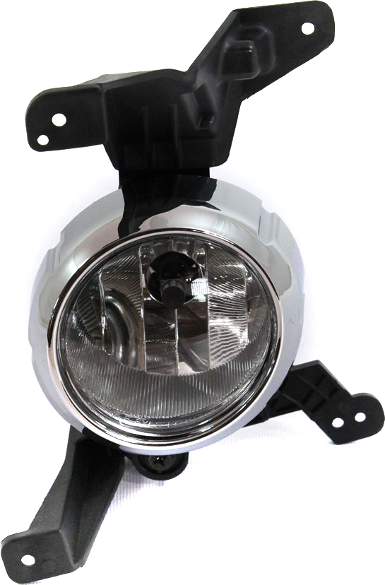 Front Fog Light Assembly for Kia Sorento 2011-2013, Clear Lens, Left (Driver), Without Sport Package, Replacement