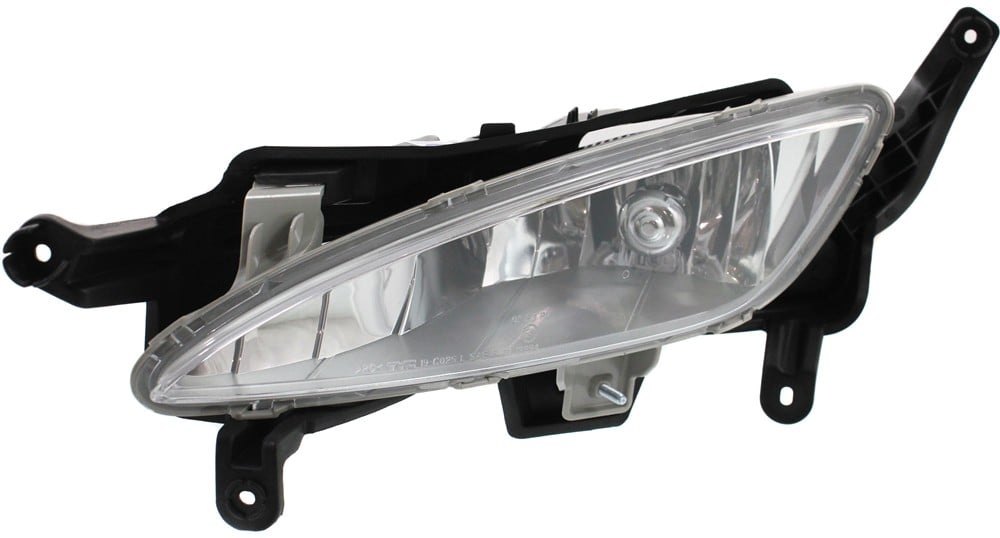 Front Fog Light Assembly for Kia Optima (2011-2013), Left (Driver) Side, Excludes Hybrid Models, Replacement
