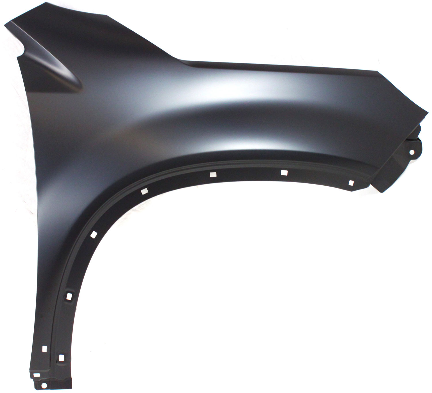 Front Fender for Kia SORENTO 2011, Right (Passenger) Side, Primed (Ready to Paint), with Side Garnish Hole, without Signal Light Hole, Replacement