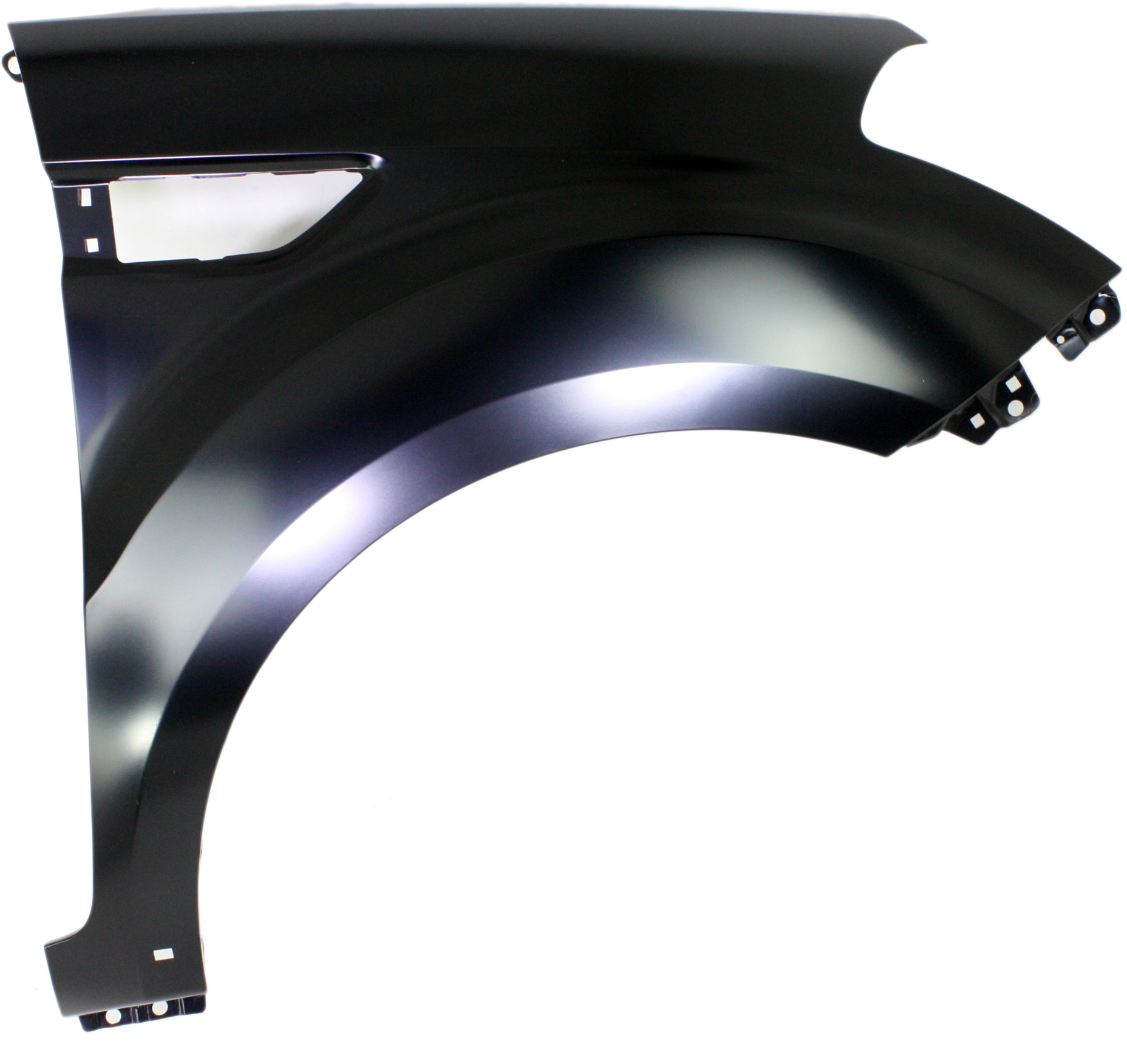 Front Fender for Kia Soul 2010-2012, Right (Passenger) Side, Primed (Ready to Paint), with Molding, Replacement (CAPA Certified)