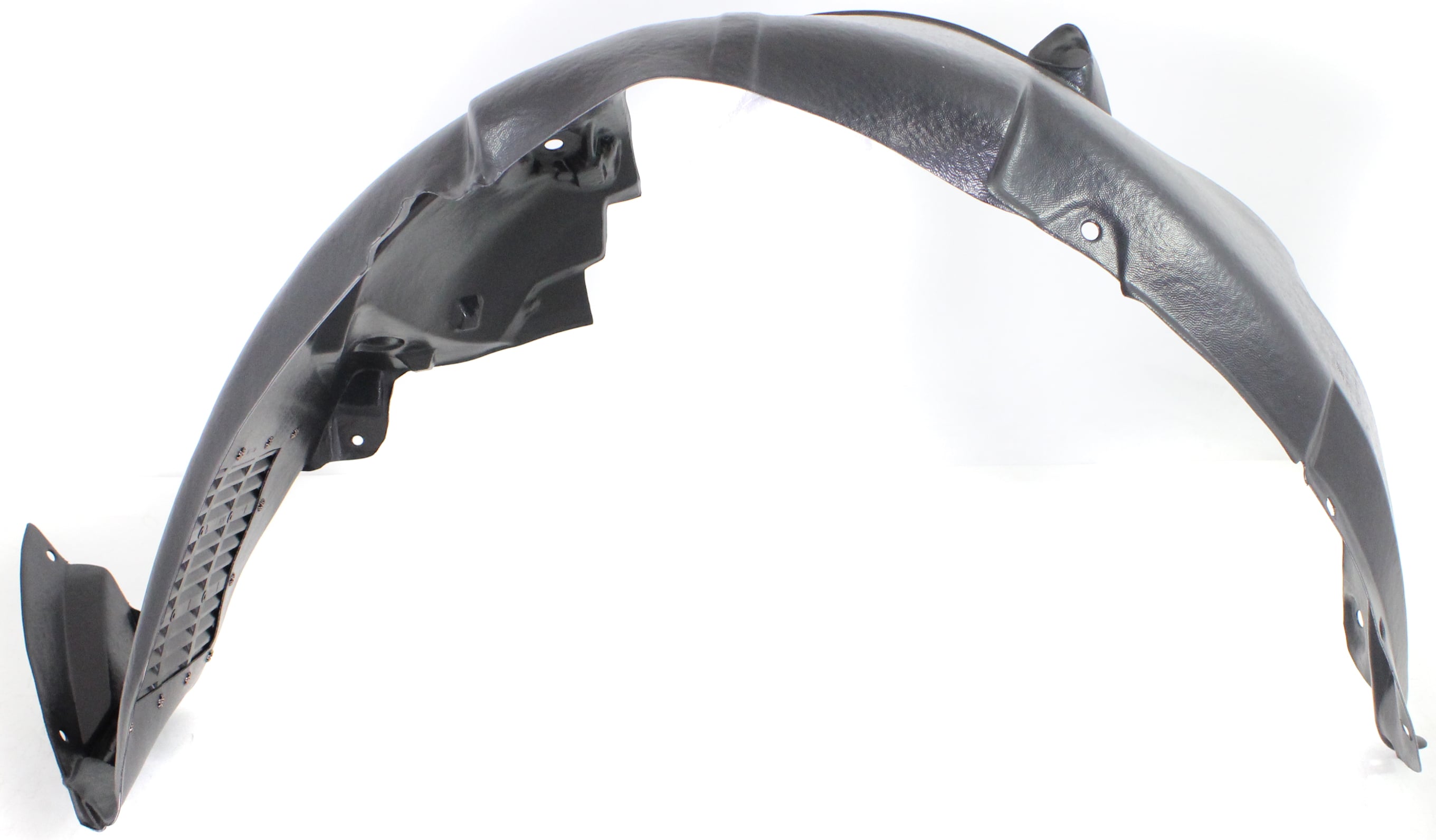 Front Fender Liner for 2010-2011 Kia Soul, Left (Driver), with Moulding, Replacement