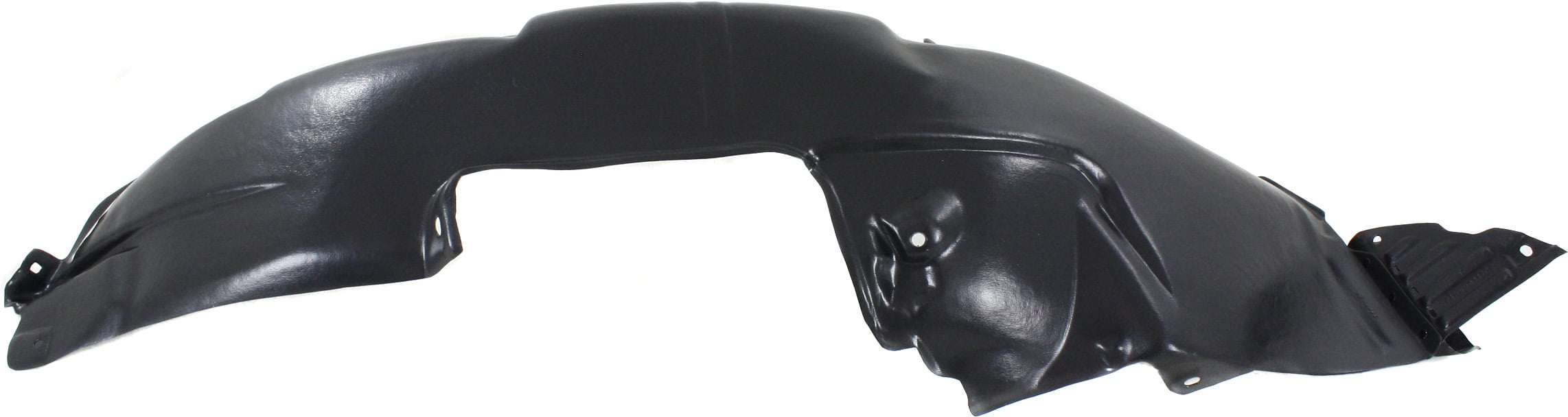 Front Fender Liner for 2012-2013 Kia Soul, Left (Driver) Side, Thermo Form Plastic, Replacement