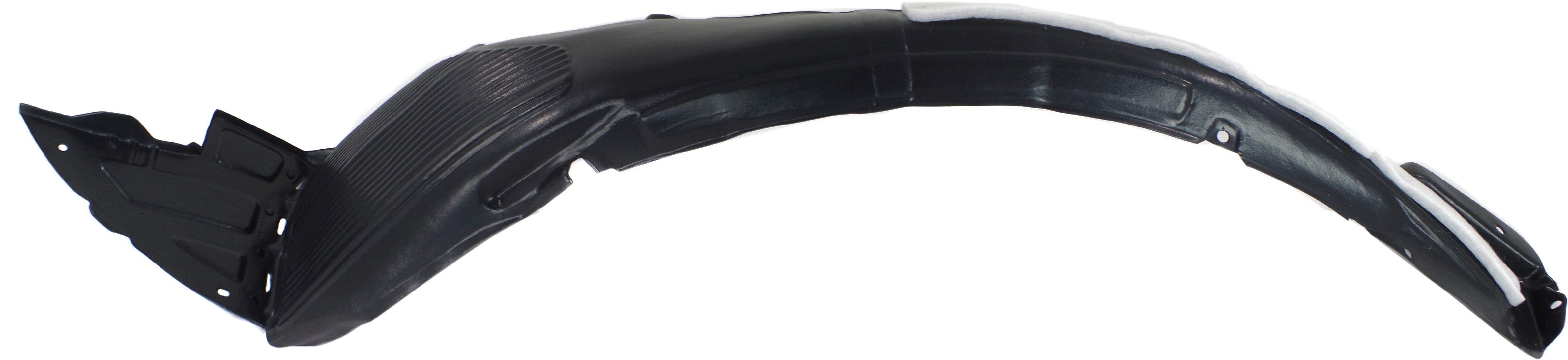 Front Fender Liner Left (Driver) Vacuum Form for Kia Forte Koup/Forte5 2014-2016, SX Model, Replacement