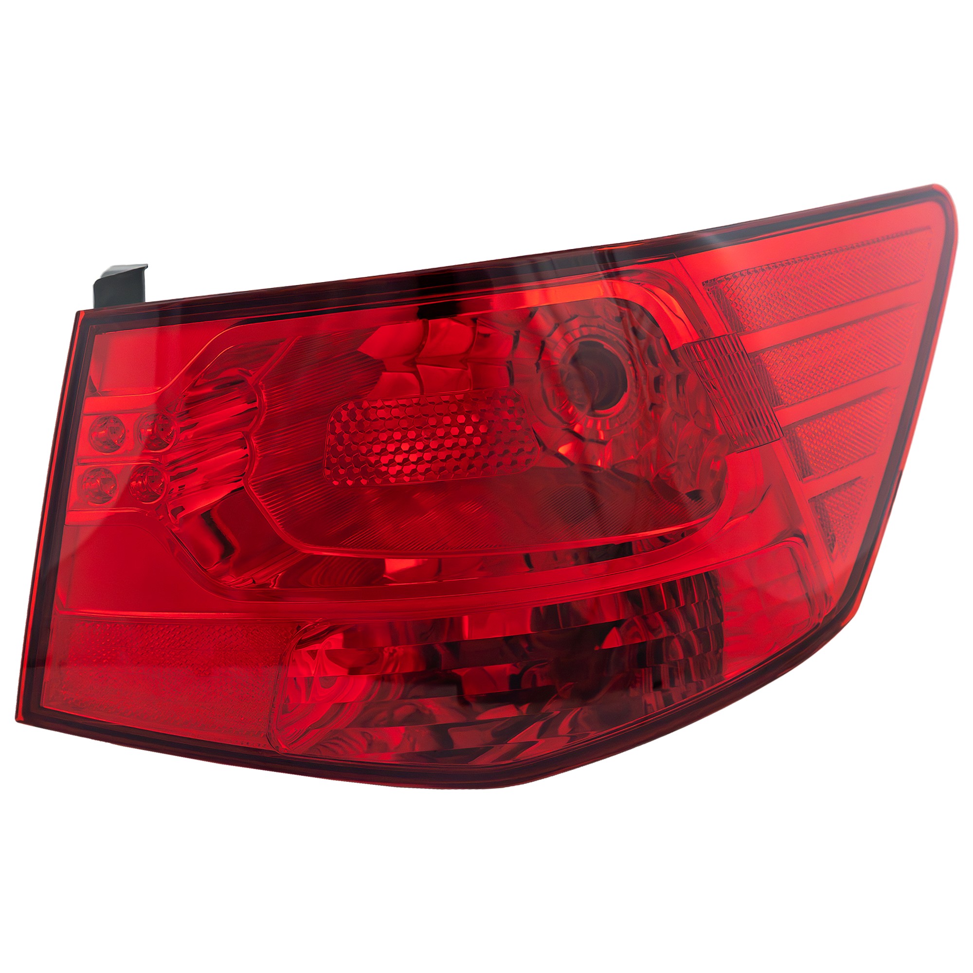 Tail Light Assembly for Kia Forte Sedan 2010-2013, Outer Right (Passenger), Replacement