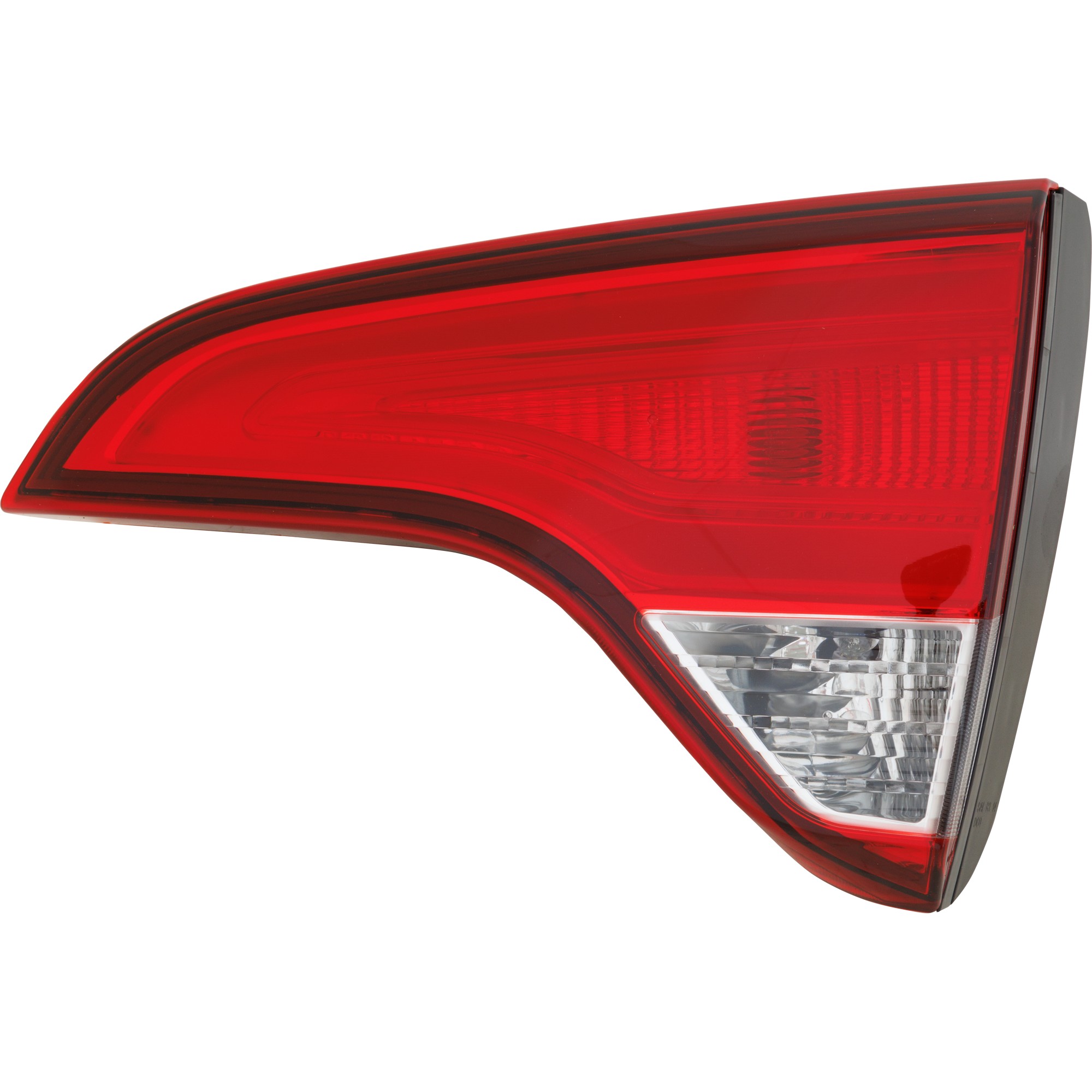 Tail Light Assembly for Kia Sorento 2014-2015, Inner, Right (Passenger), Bulb Type, Replacement (CAPA Certified)