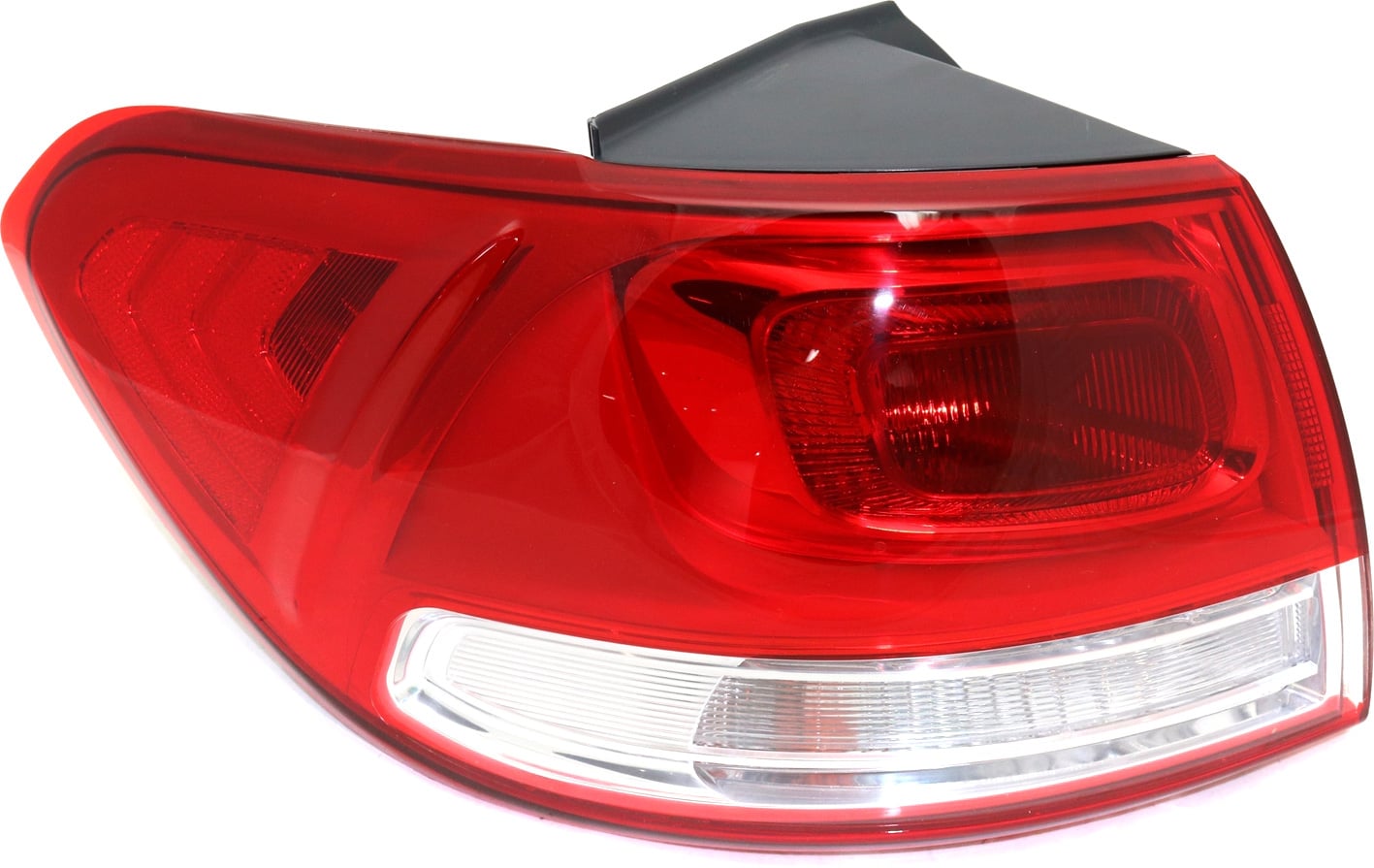 Tail Light Assembly for 2016-2018 Kia Sorento, Left (Driver) Side, Outer Halogen Light, Fits L/LX/EX Models, Replacement