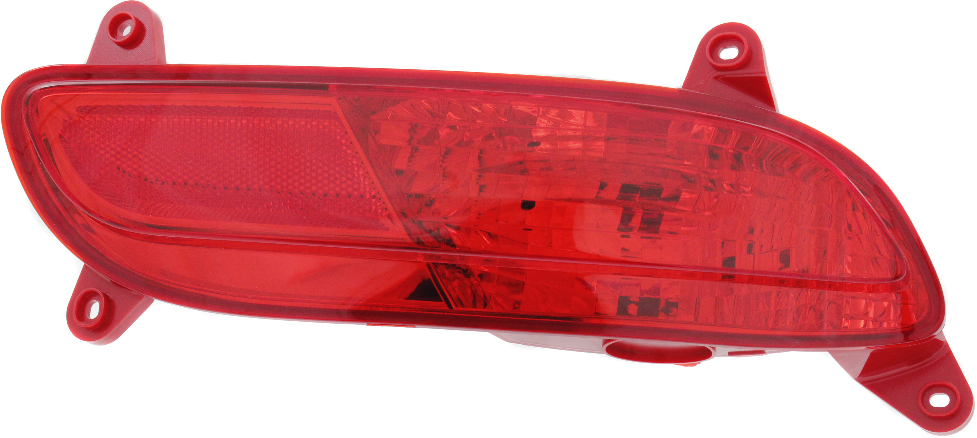 Rear Bumper Reflector Light for Kia Rio Hatchback, Right (Passenger) Side, Fit 2012-2015, Replacement