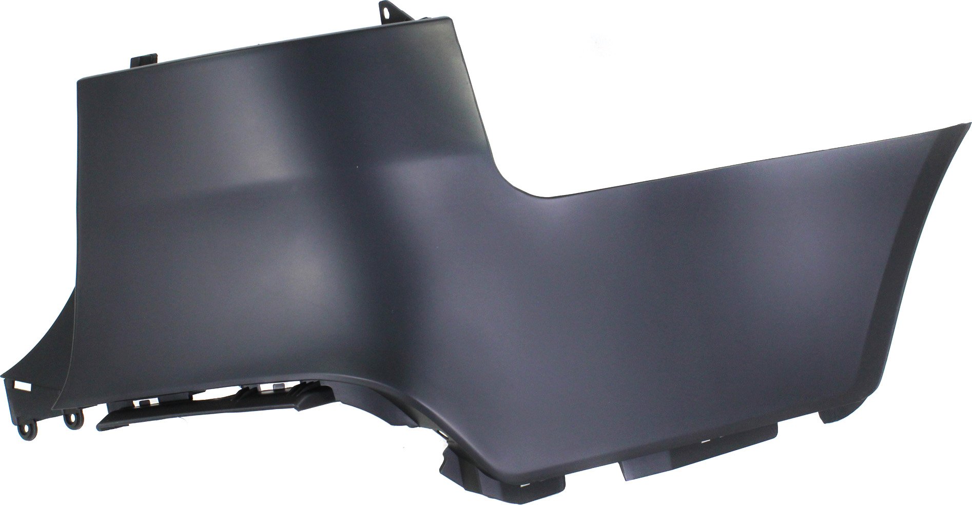 Rear Bumper End Cover Extension for Kia Sorento 2011-2013, Right (Passenger), Primed (Ready to Paint), Without Sport Package, Replacement