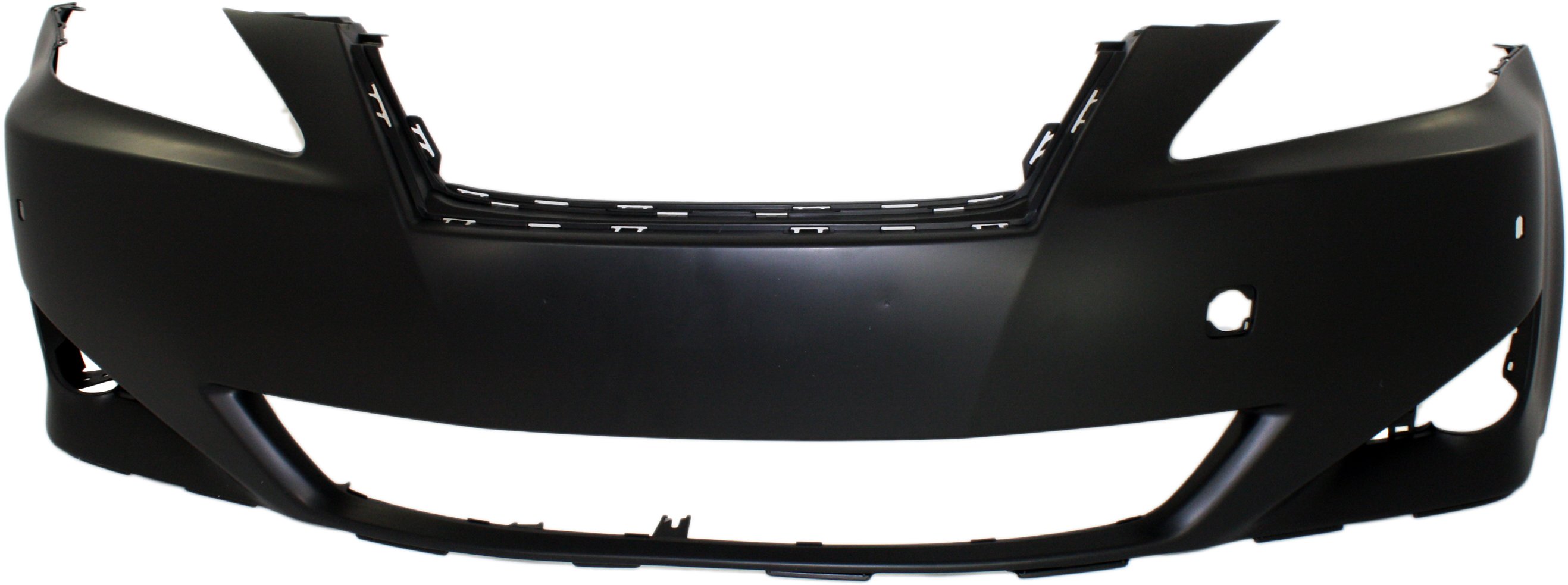 Front Bumper Cover for Lexus IS250/IS350 2006-2008, Primed (Ready to Paint), Without Headlight Washer Holes, With Pre-Collision System, Replacement
