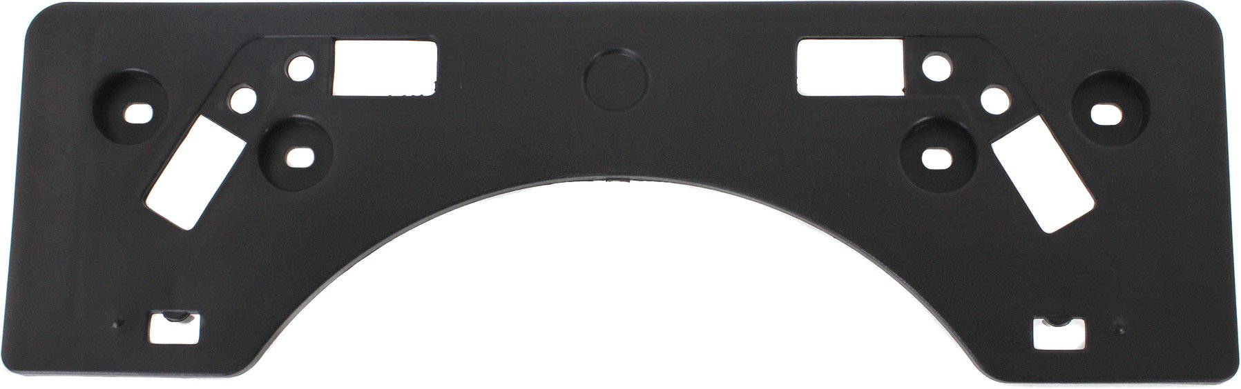 Black Front License Plate Bracket for Lexus ES300 (2002-2003), ES330 (2004-2006), Replacement