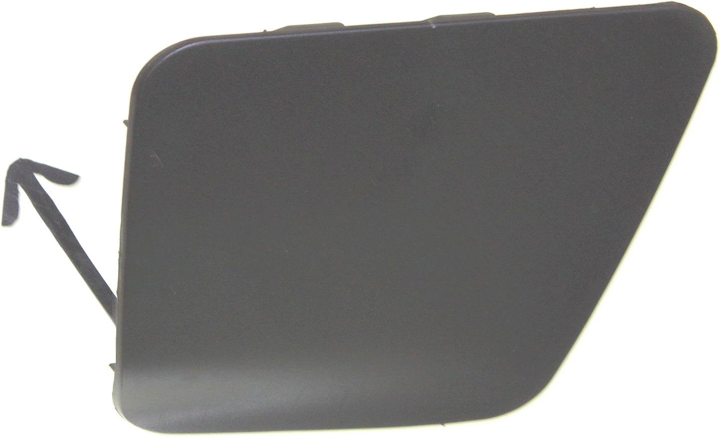 Front Bumper Tow Hook Cover for Lexus ES300H/ES350 (2013-2015), Right (Passenger) Side, Primed (Ready to Paint), Replacement