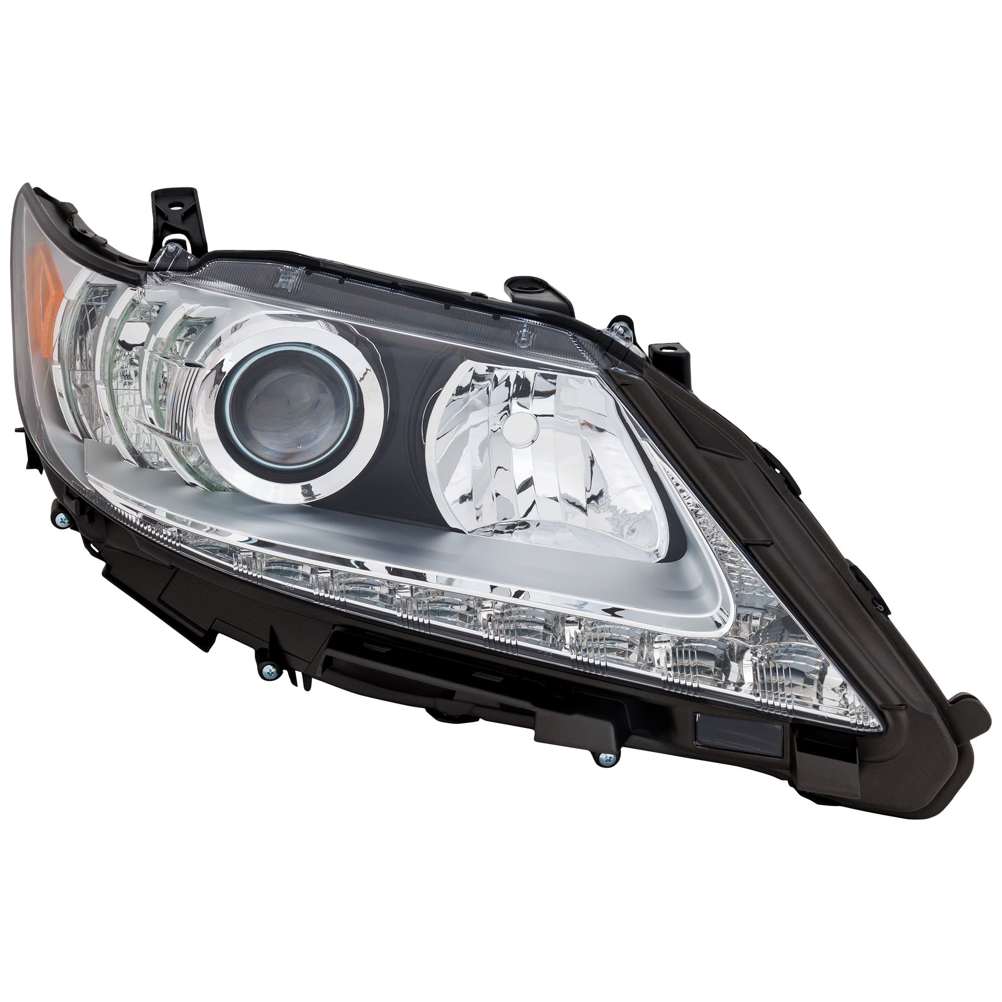 Headlight for Lexus ES300H/ES350 (2013-2015), Right (Passenger) Side, Lens and Housing, Xenon, without HID Kit, Replacement (CAPA Certified)