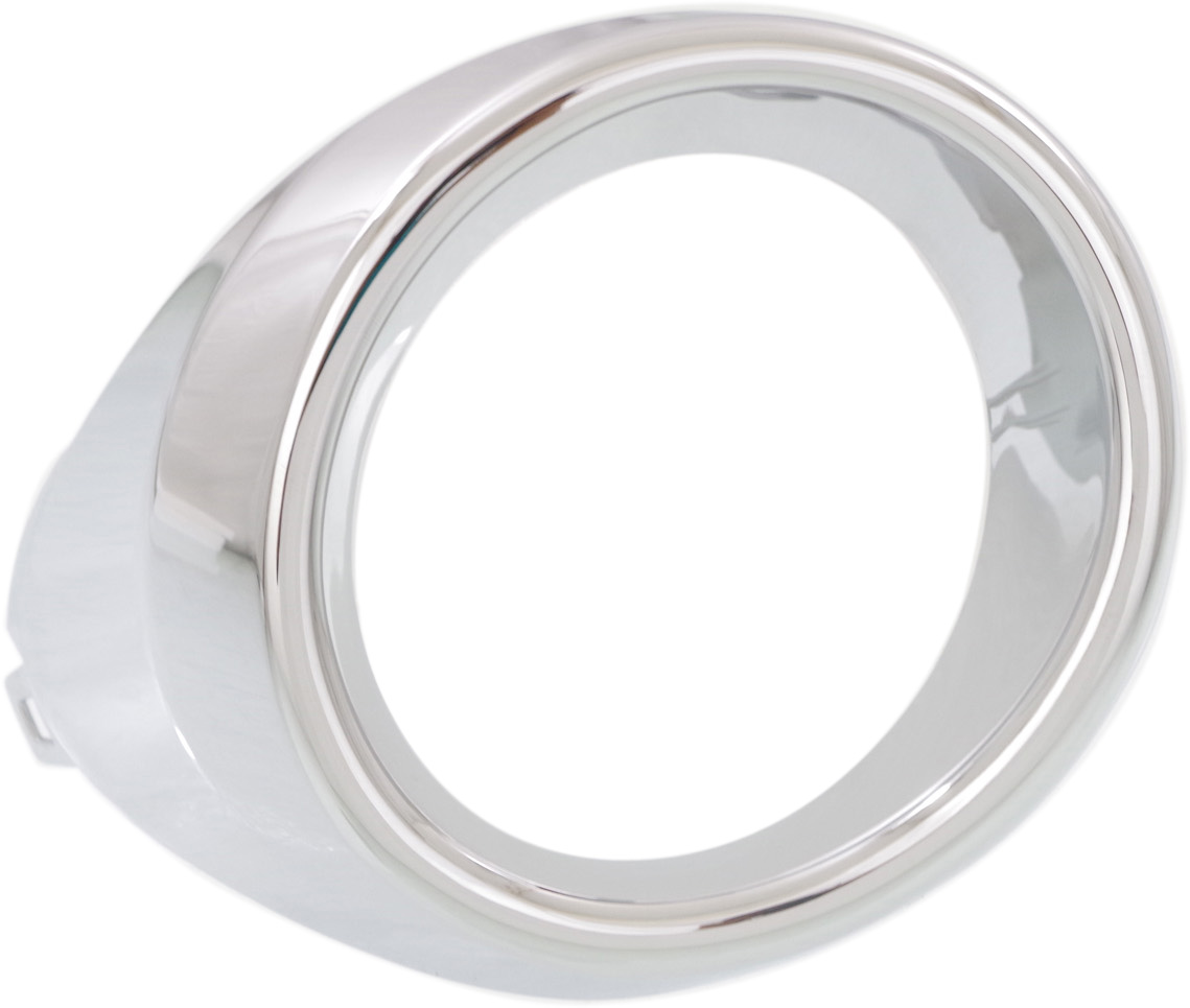 Front Fog Light Molding for Lexus ES300H/ES350 2013-2015, Left (Driver), Silver/Chrome, Replacement