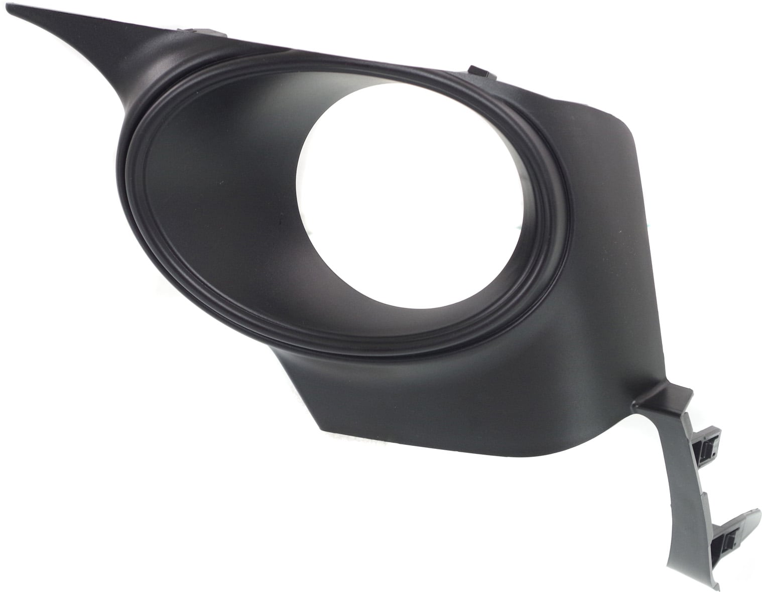 Front Fog Light Molding for Lexus IS250 2014-2015 / IS350 2014-2016, Left (Driver), Textured Black, Without F Sport Package, Replacement