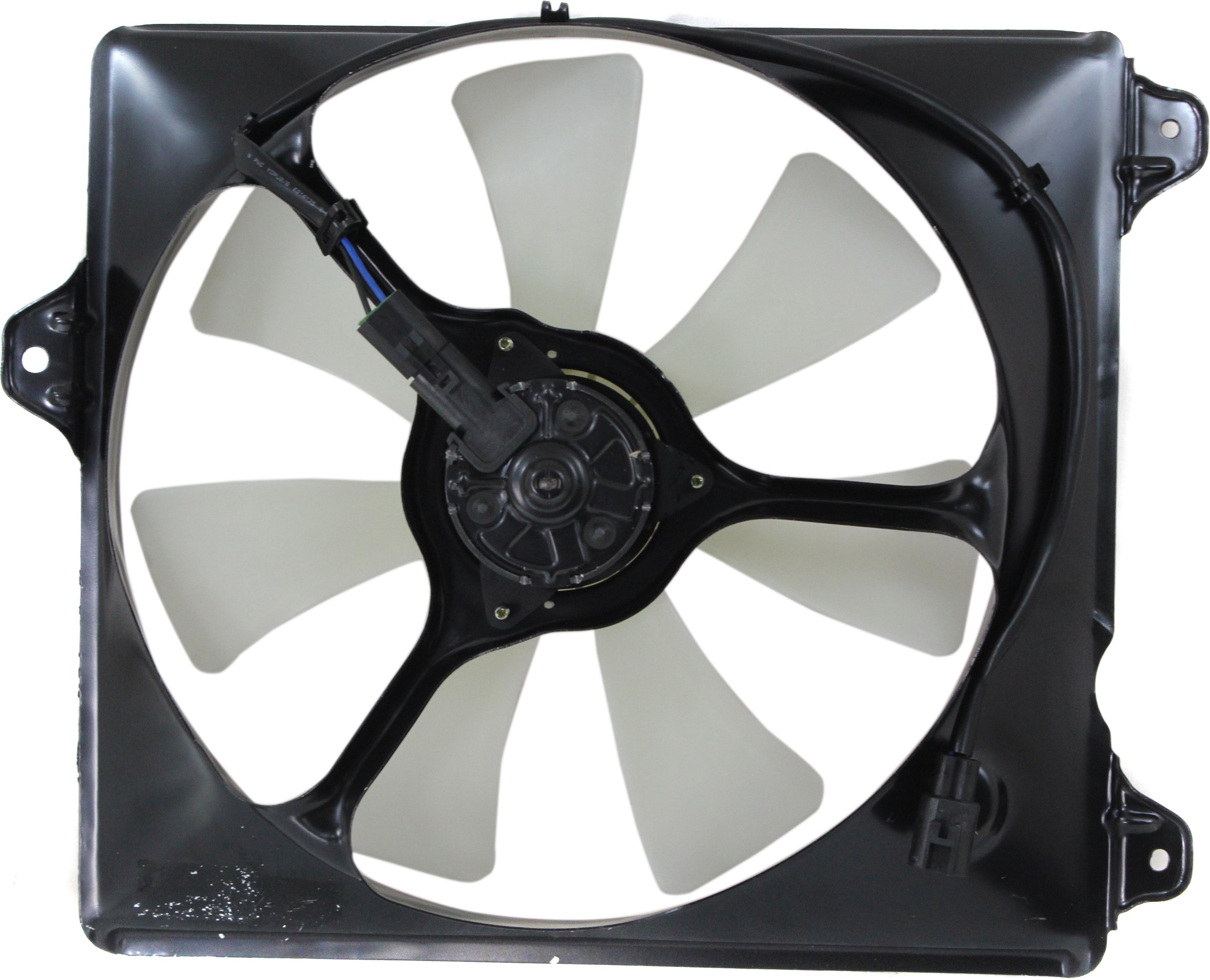 A/C Condenser Fan Assembly, Right (Passenger) for 1997-1999 Toyota Camry/1997-1998 Lexus ES300, 3.0L Engine, Replacement