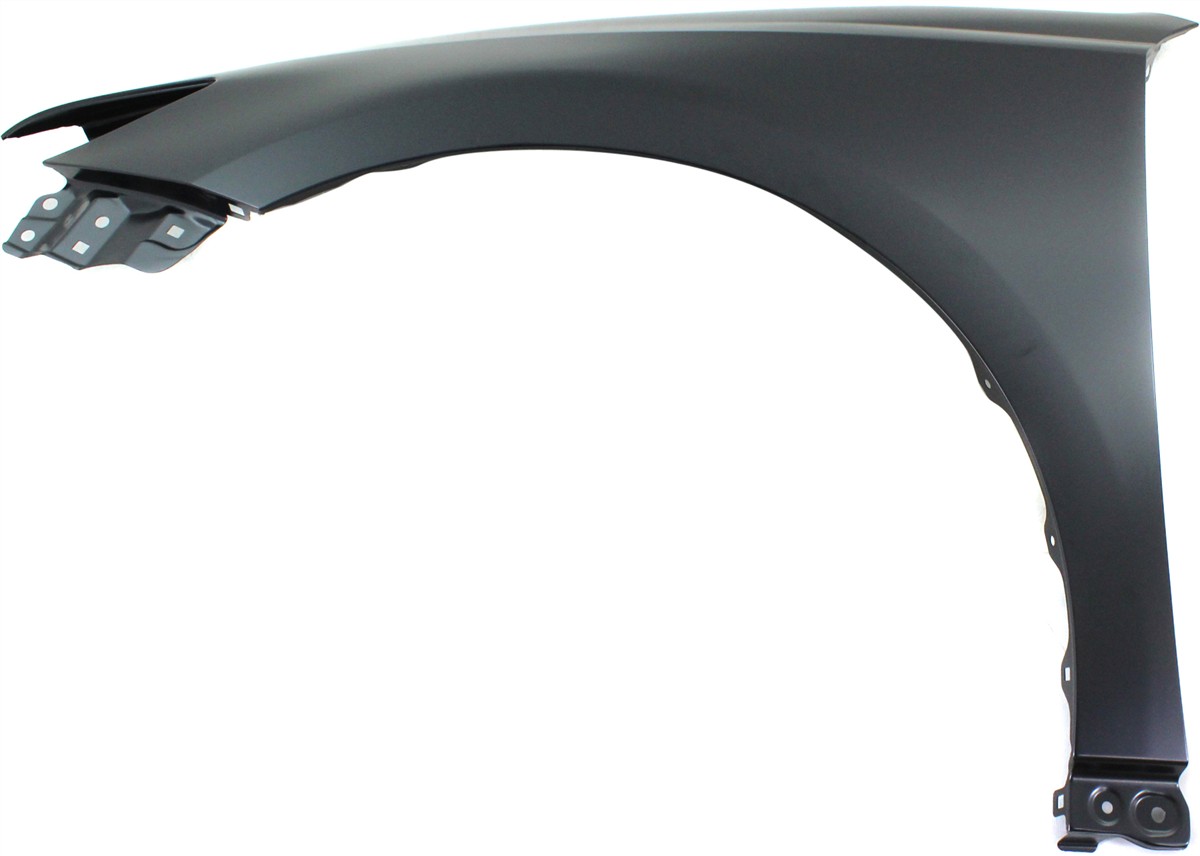 Front Fender for Lexus ES300H/ES350 2013-2018, Left (Driver), Primed (Ready to Paint), for ES350, Japan Built Vehicle, Steel, without Side Light Hole, Replacement (CAPA Certified)