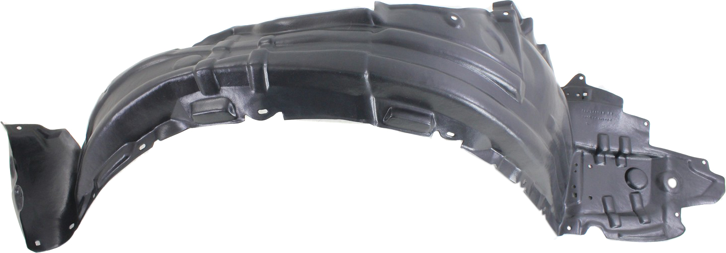 Front Fender Liner for Lexus HS250H 2010-2012, Right (Passenger) Side, Vacuum Formed Plastic, Replacement