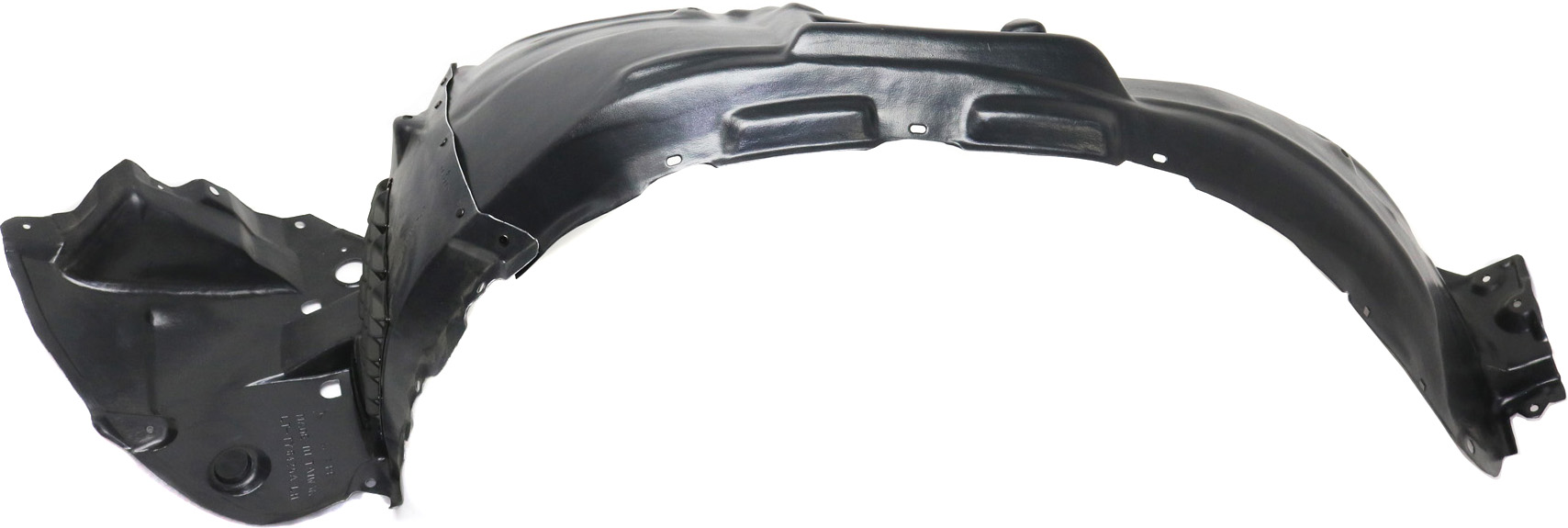 Front Fender Liner for Lexus RX350 2014-2015/RX450H 2013-2015, Left (Driver) Side, with F Sport Package, Plastic, Vacuum Formed, Replacement