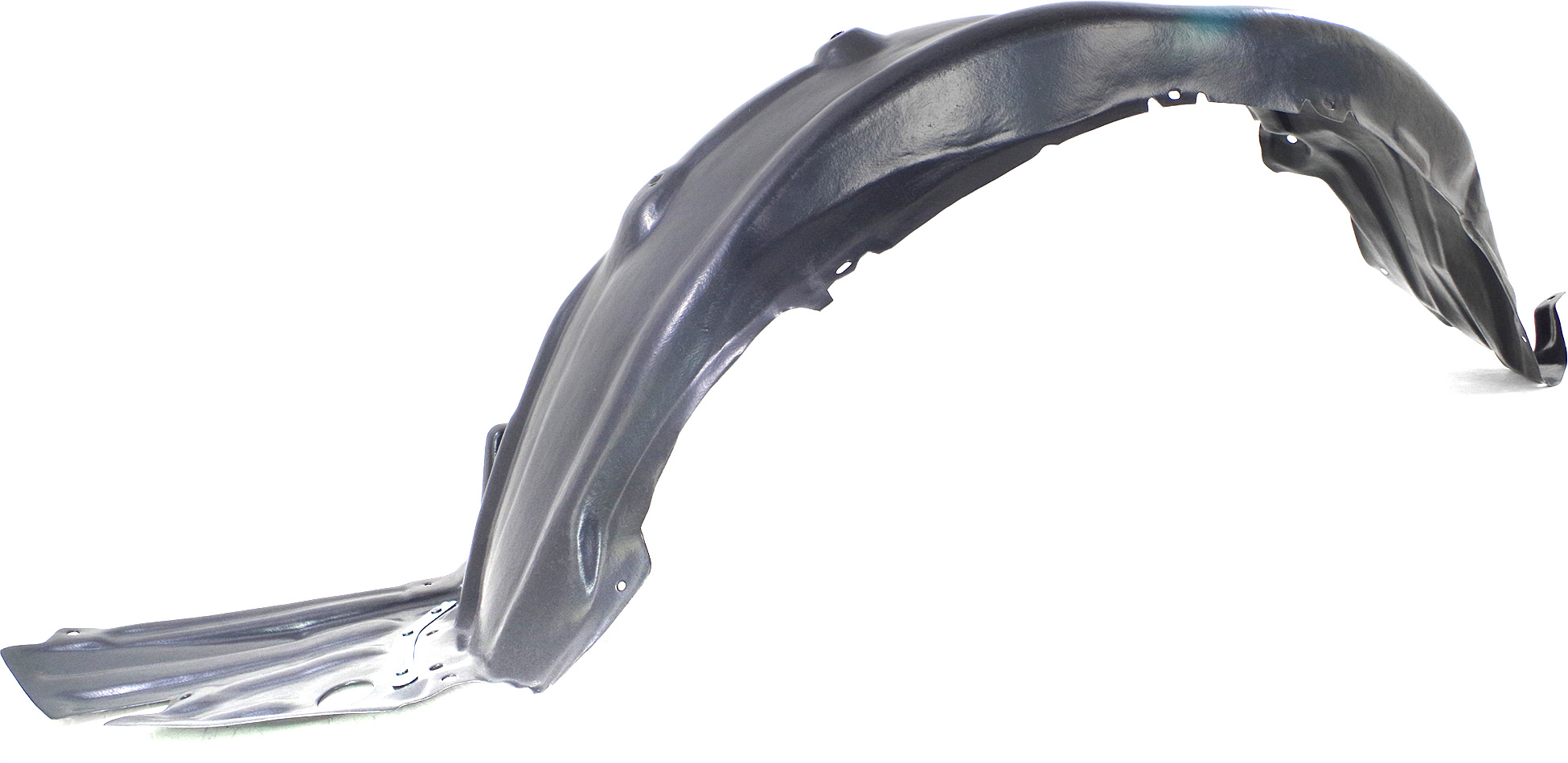Front Fender Liner, Left (Driver), Plastic, Vacuum Form, w/ Extension Sheet for Lexus IS250/IS350/IS200T/IS300 (2014-2016), Excluding C Model, Replacement