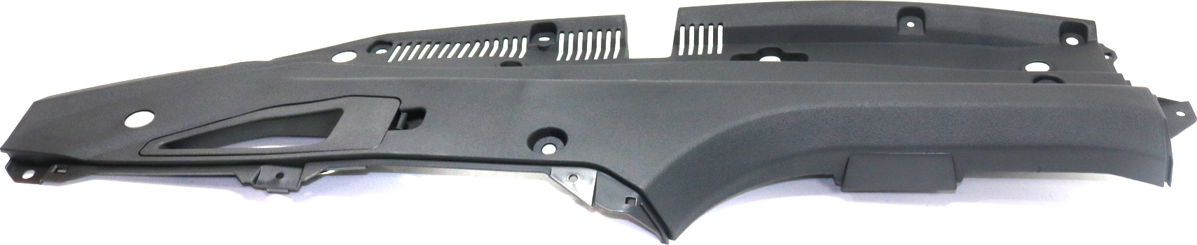 Radiator Support Cover for Lexus RX350/RX450H 2010-2015, Air Intake Duct Seal, Textured Plastic, Japan Built, Replacement