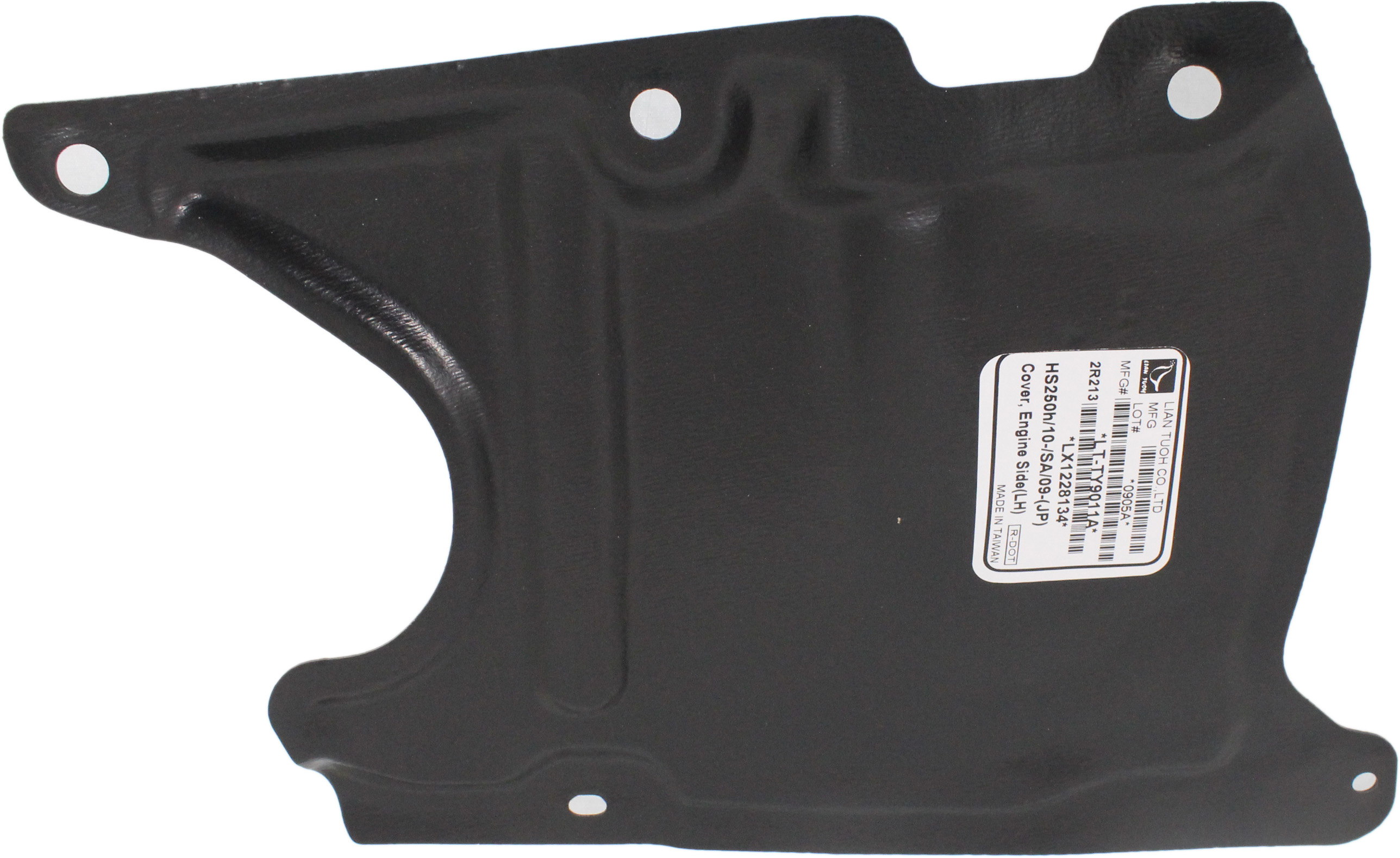 Engine Splash Shield Under Cover for Lexus HS250H 2010-2012, Left (Driver) Side, Replacement