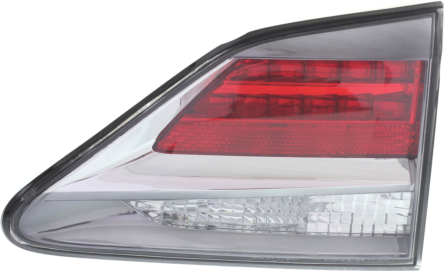 Right (Passenger) Inner Tail Light Lens and Housing for Lexus RX350/RX450H 2013-2015, Japan Built Vehicle, Replacement
