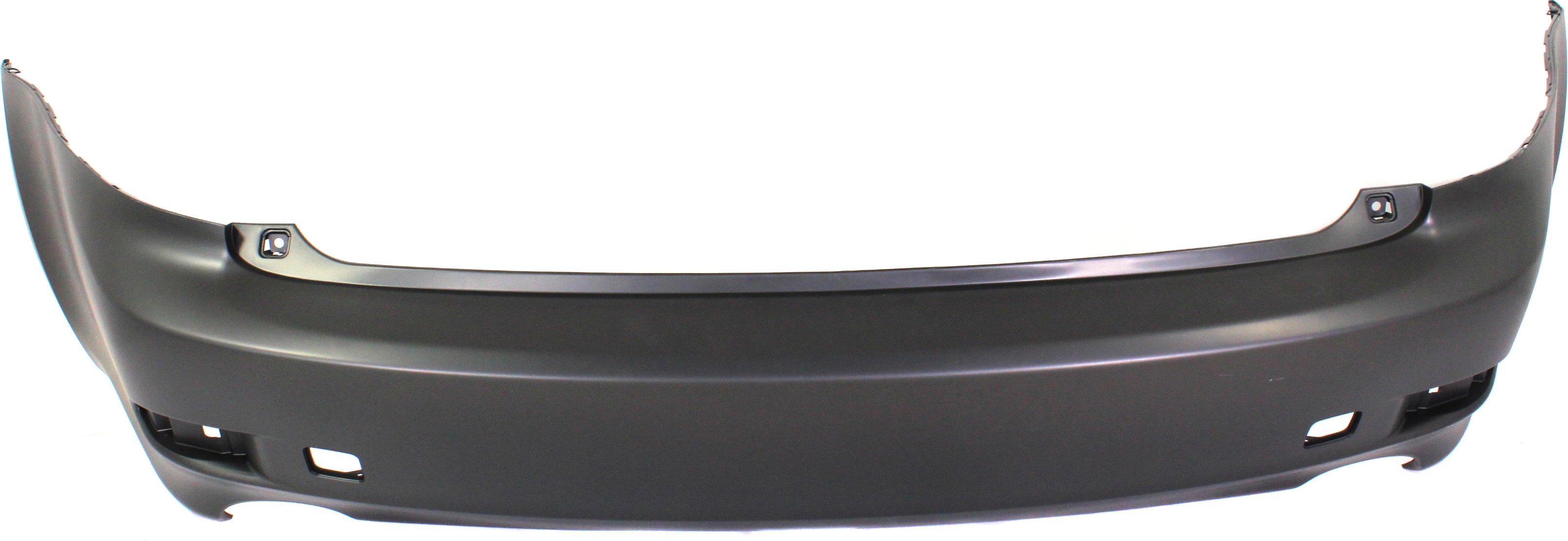 Rear Bumper Cover for Lexus IS250/IS350 2009-2013, Primed (Ready to Paint), Excluding C Model, without Parking Distance Control Sensor Holes and Pre-Collision System, Replacement (CAPA Certified)