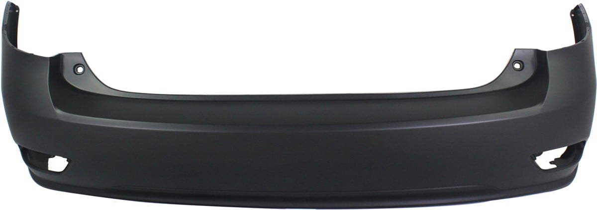 Rear Bumper Cover for Lexus RX350/RX450H (2010-2015), Primed (Ready to Paint), Without Parking Aid Sensor Holes, Replacement