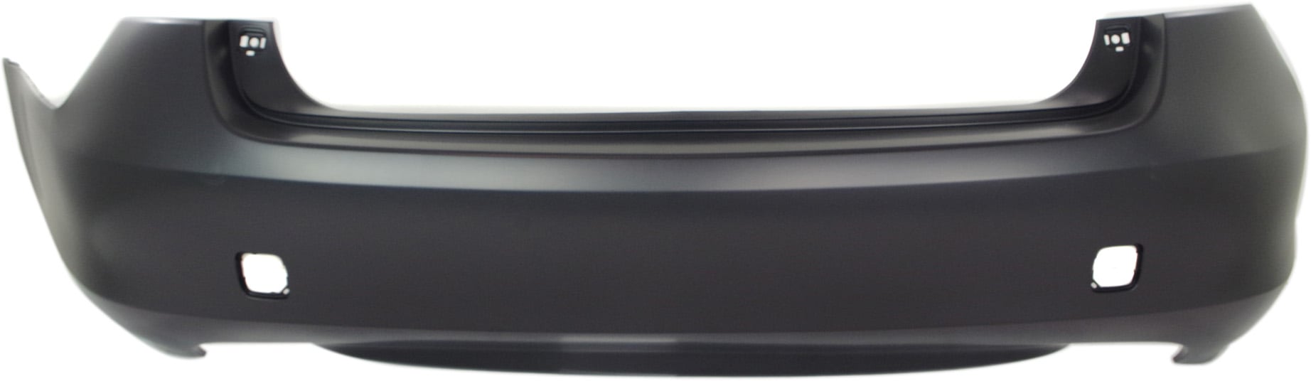 Rear Bumper Cover for Lexus GS350/GS460/GS450H 2008-2011, Primed (Ready to Paint), without Park Assist Sensor Holes, Replacement
