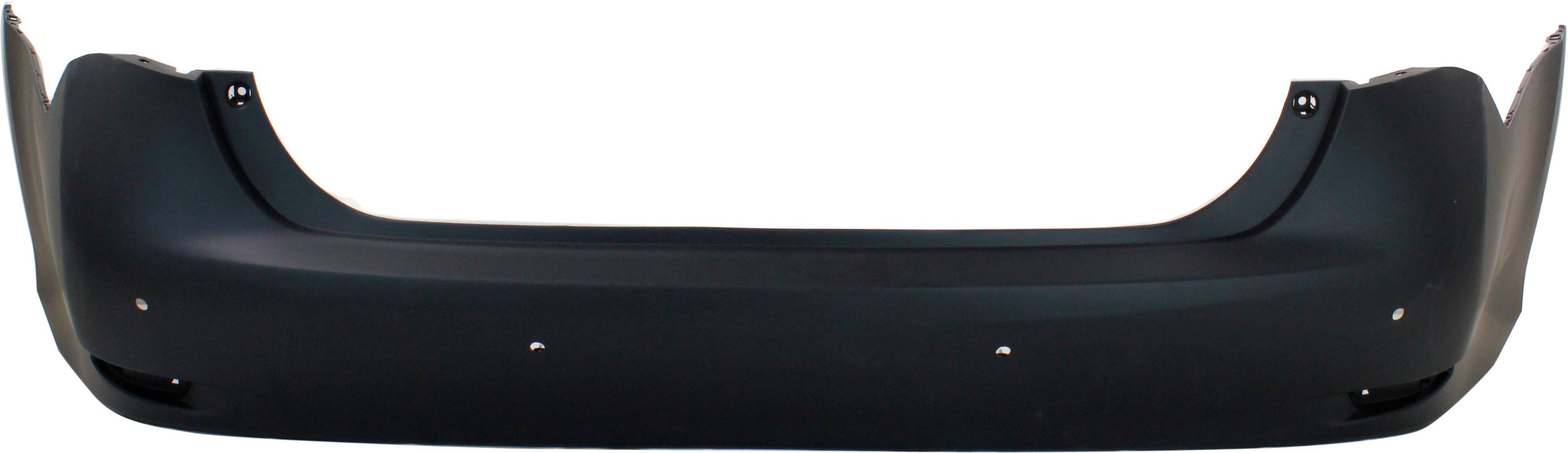 Rear Bumper Cover for Lexus GS350/GS450H 2014-2015, Primed (Ready to Paint), With or Without F Sport Package, with Parking Aid Sensor Holes, Replacement (CAPA Certified)
