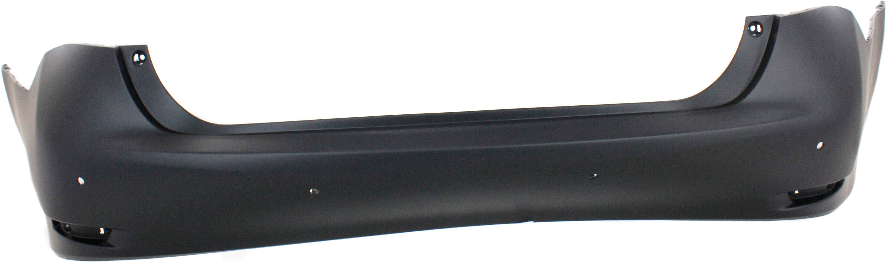 Rear Bumper Cover for Lexus GS450H (2016-2018), GS350 (2016-2020), Primed (Ready to Paint), with Parking Aid Sensor Holes, Replacement