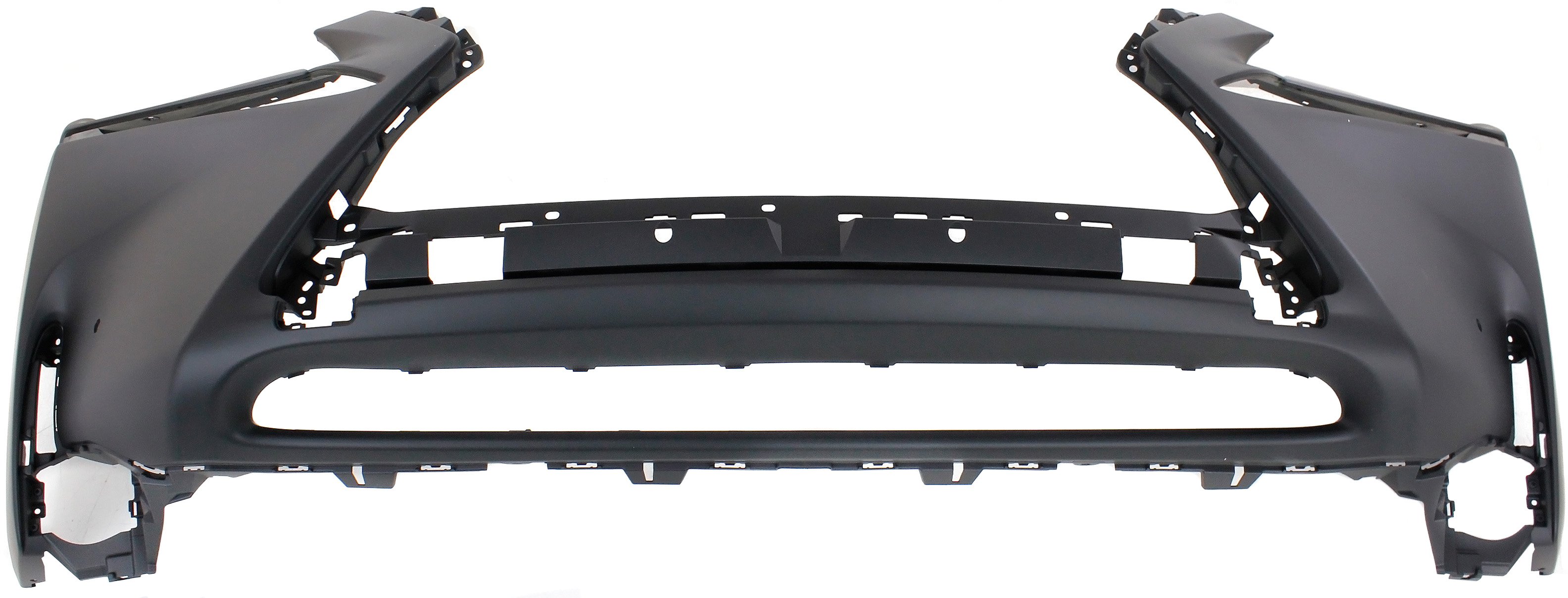 Front Bumper Cover for Lexus NX200T/NX300H 2015-2017, Primed (Ready to Paint), Without F Sport Package, with Park Distance Control Sensor Holes, with Headlight Washer Holes, Replacement
