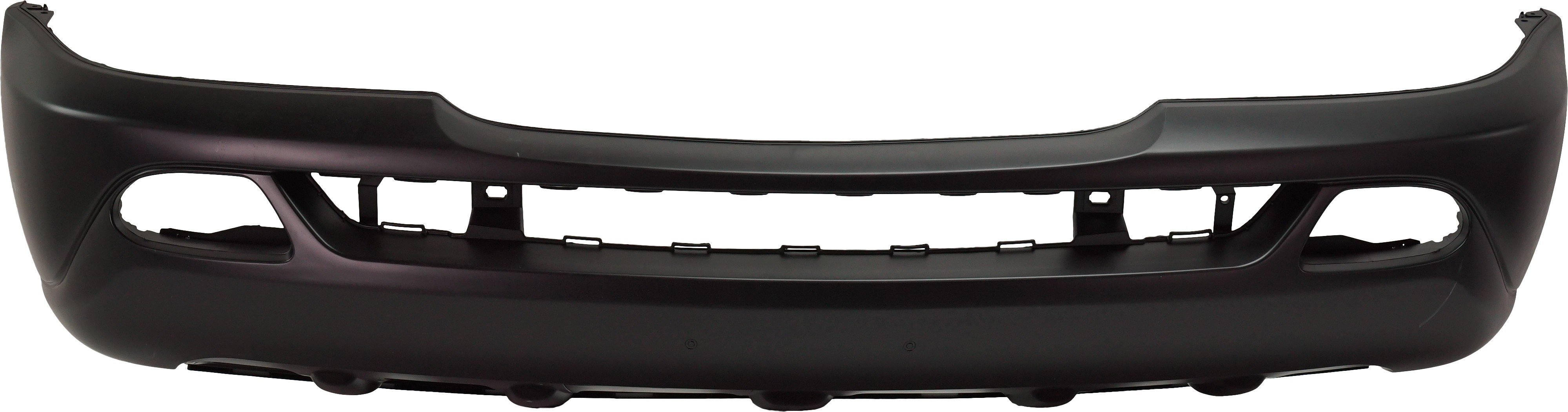 Front Bumper Cover for Mercedes-Benz ML-Class 2001-2005, Primed (Ready to Paint), without Headlight and Parktronic Holes, Replacement