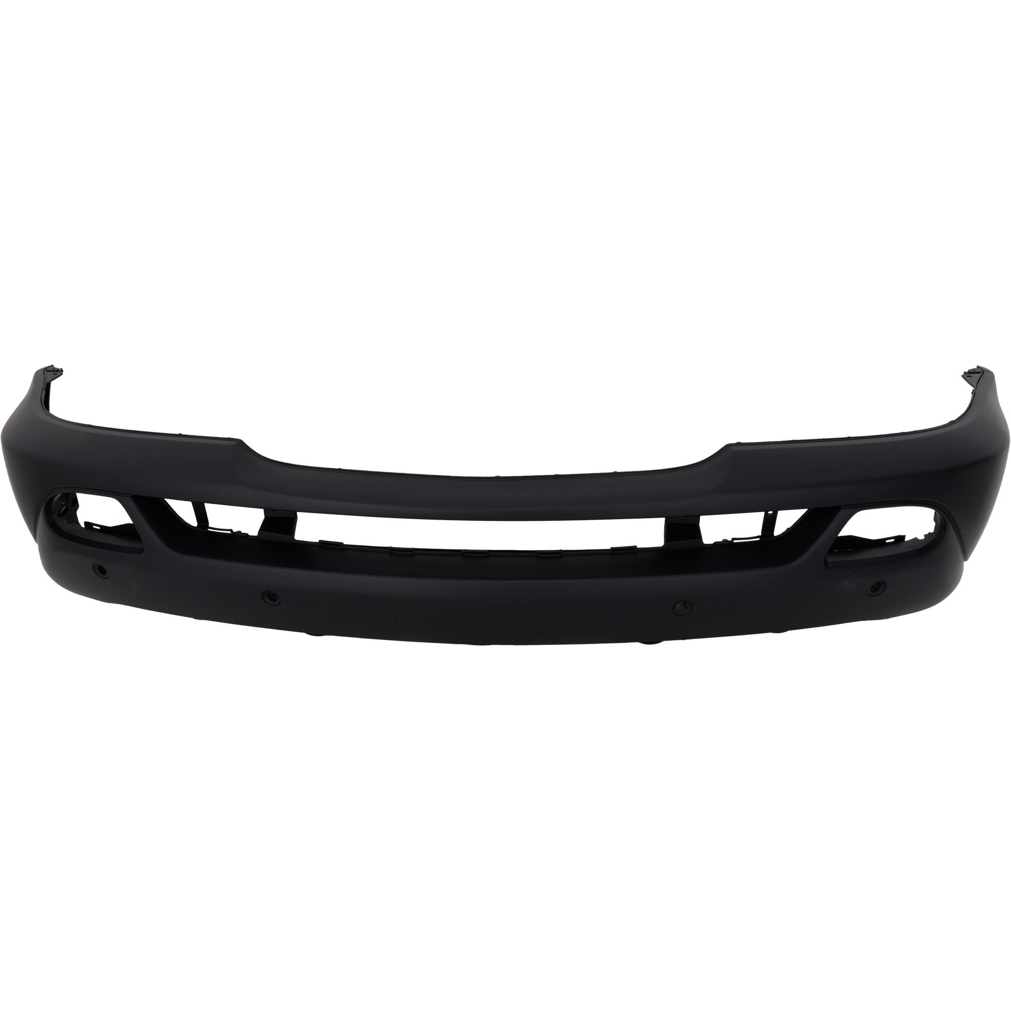 Front Bumper Cover for ML-Class Mercedes Benz 2001-2005, Primed (Ready to Paint), without Headlight Holes, with Parktronic Holes, Replacement