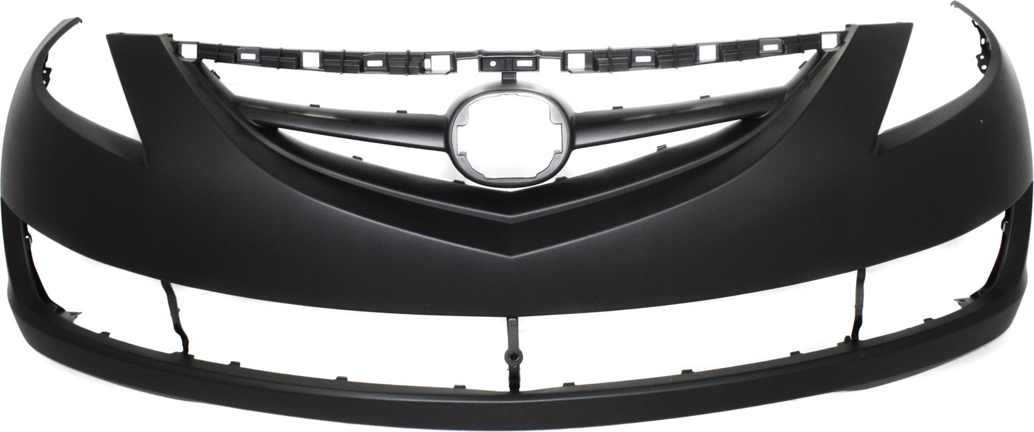 Front Bumper Cover for Mazda 6, 2009-2013, Primed (Ready to Paint), Replacement (CAPA Certified)
