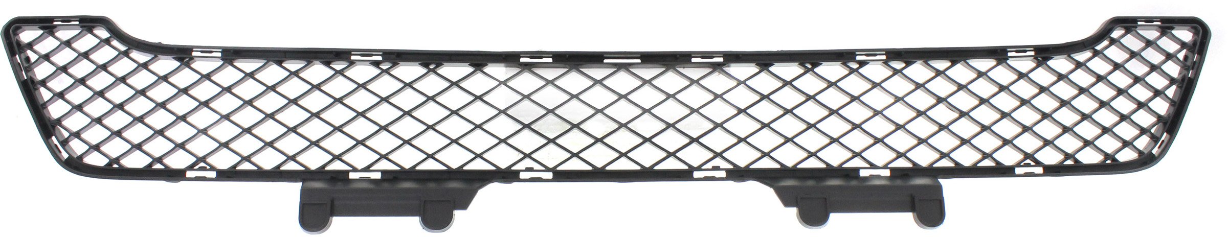 Front Bumper Grille for Mercedes-Benz ML-Class 2009-2011, Air Inlet, Black, without AMG Styling and Sport Package, Replacement