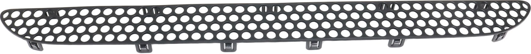 Front Bumper Grille for Mercedes-Benz ML-Class 1998-2005, Air Inlet, Textured, 30.71 Inches, with Sport Package and Round Fog Lights, Replacement