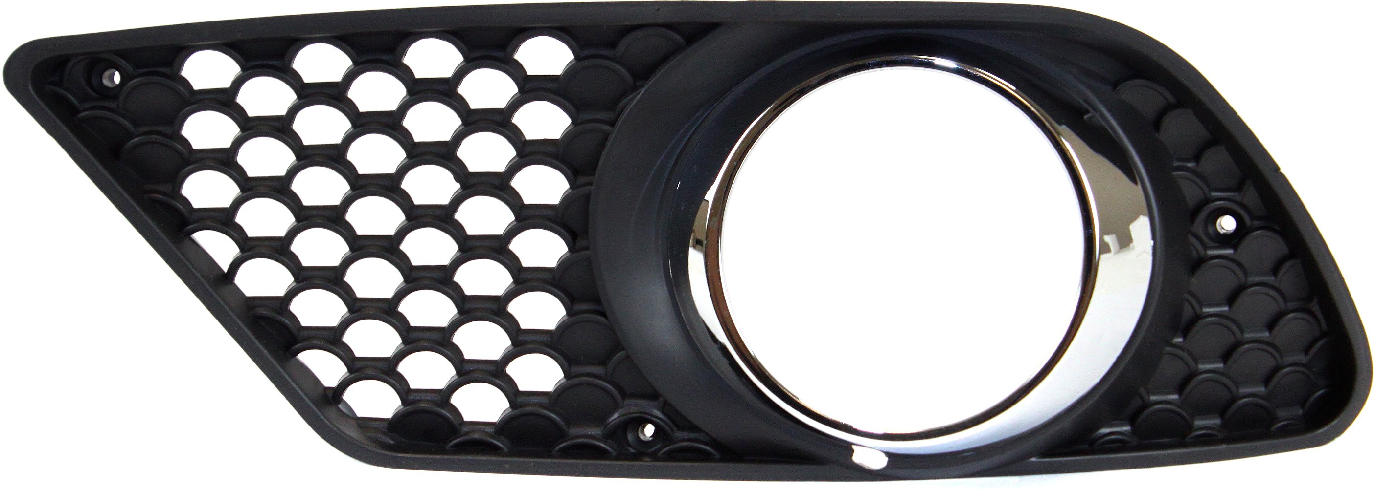 Front Fog Light Molding for Mercedes-Benz C-Class 2008-2011, Left (Driver), Paint to Match, with AMG Package, Replacement
