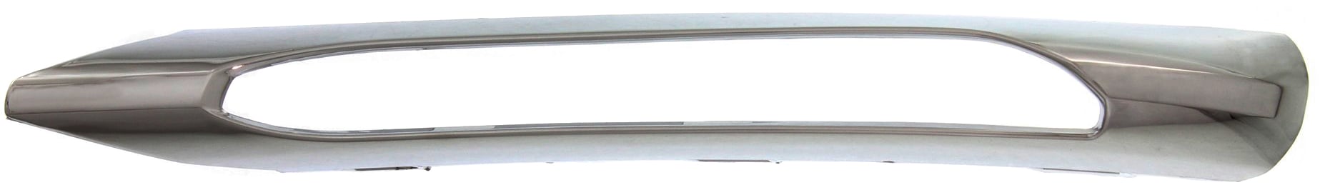 Front Bumper Molding for Mercedes-Benz C-Class 2012-2015, Chrome and Plastic, with AMG Package, Left (Driver) Side, Suitable for Coupe/(Sedan 2012-2014), Replacement