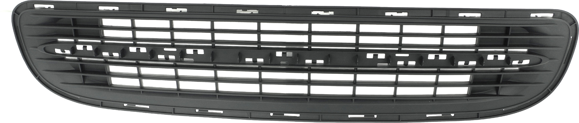 Front Bumper Grille for COOPER 2011-2015, Textured Base Model, Without Chrome or John Cooper Works Package, Replacement