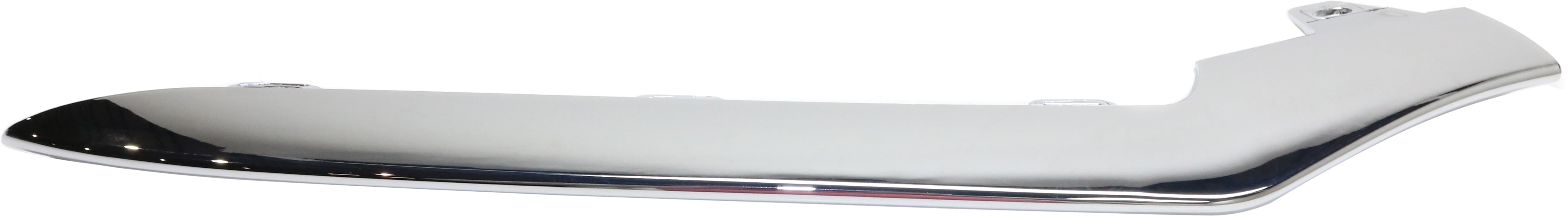 Front Bumper Molding for Mercedes-Benz E-Class 2014-2016, Right (Passenger) Side, Chrome, with AMG Styling Package, Sedan/Wagon, Excluding E63 Model, Replacement