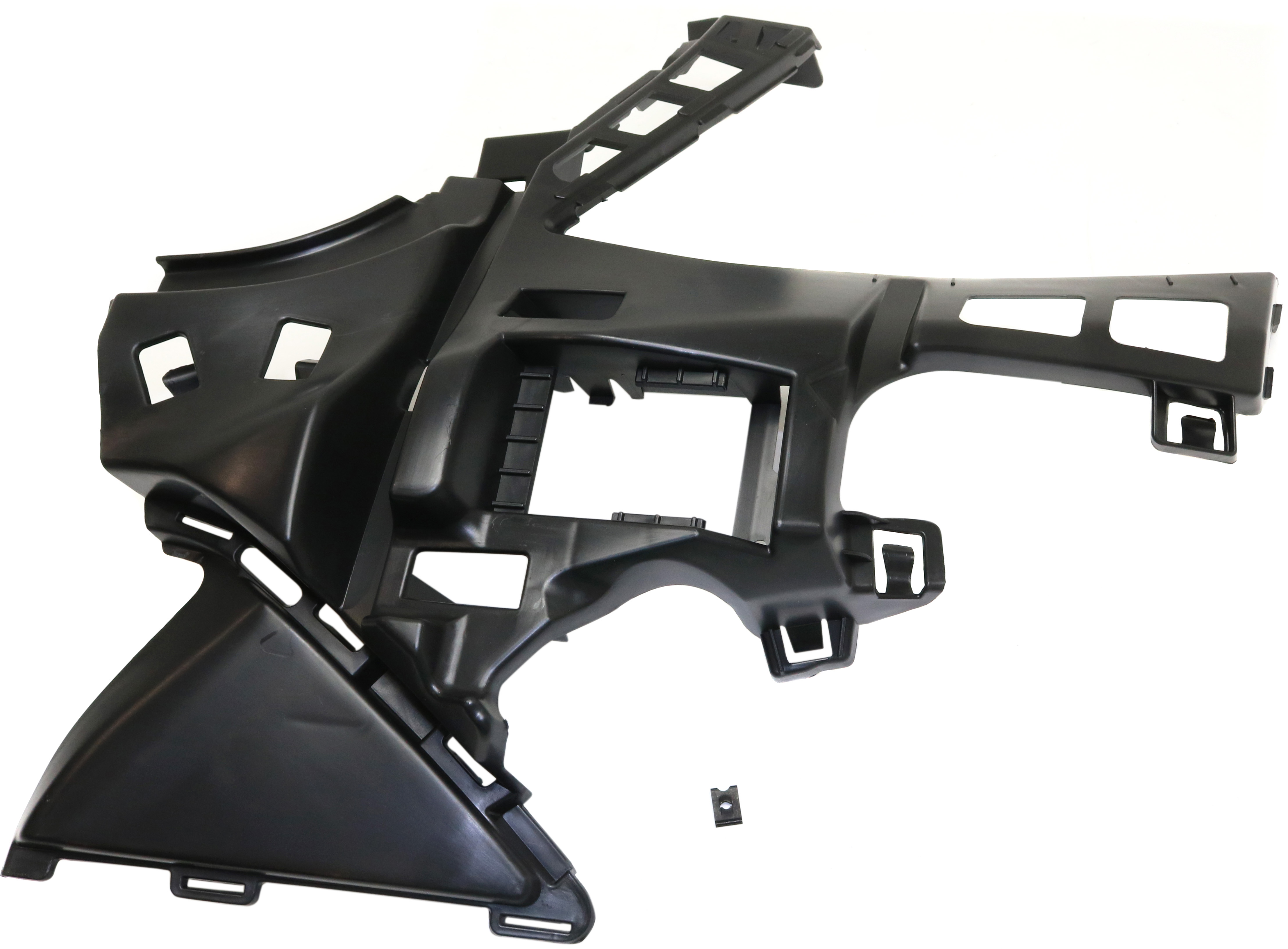 Front Bumper Support for Mercedes S550/S600 2014-2017, Left (Driver), Inner, Plastic, with AMG Styling Package, Sedan, Replacement