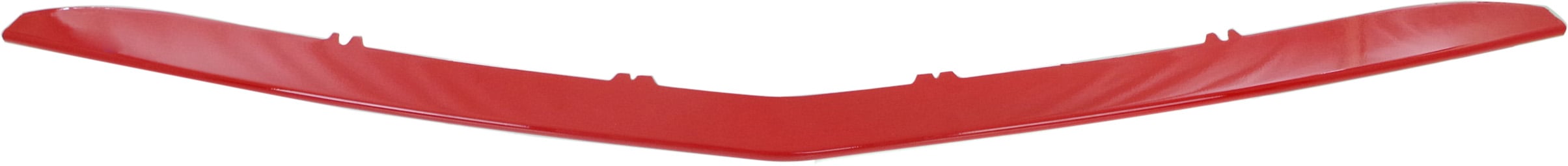 Front Bumper Grille Molding for Mercedes-Benz CLA-Class 2014-2016, CLA250 with AMG Styling Package, Painted-Red, Replacement