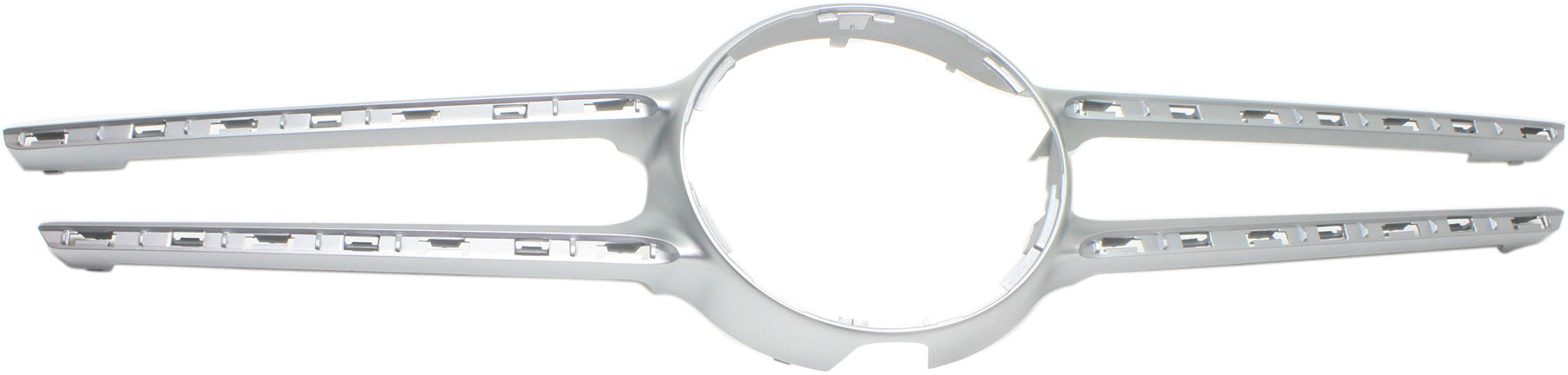 Grille Molding Center for E-Series 2014-2016, Plastic, with AMG Styling Package, with Camera, Replacement