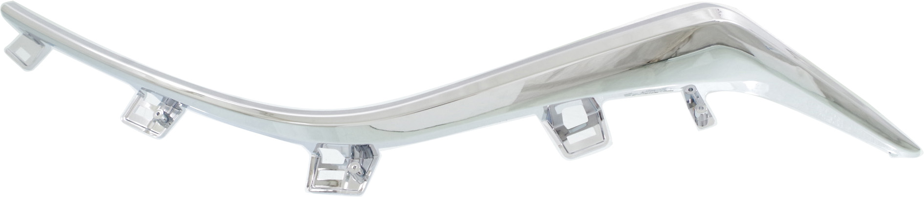 Chrome Grille Molding for Mazda 3 Hatchback/Sedan, Left (Driver) Side, 2014-2016, Replacement (CAPA Certified)